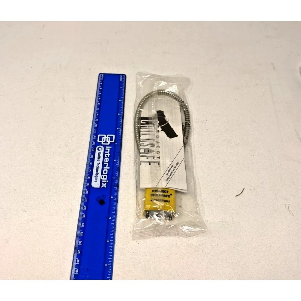 Project ChildSafe Gun Trigger Lock w Keys Cable Safety Lock New Sealed Firearm